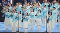 在冬殘奧會(huì)開(kāi)幕式上，她見(jiàn)證盲童管樂(lè)團(tuán)“最絢爛的綻放”