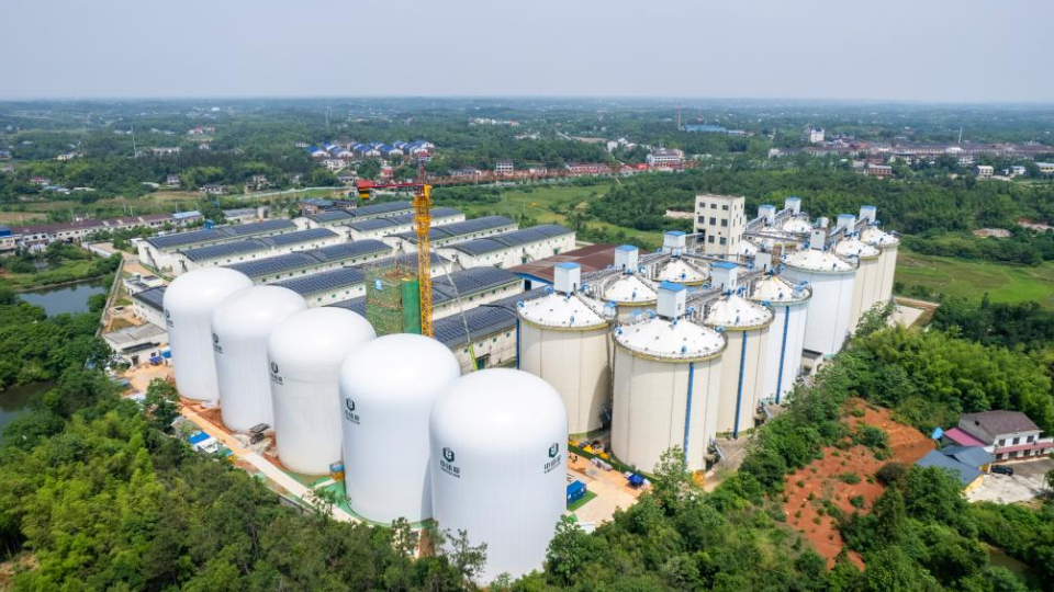 探訪我國(guó)首批五座9000噸級(jí)氣膜糧倉(cāng)