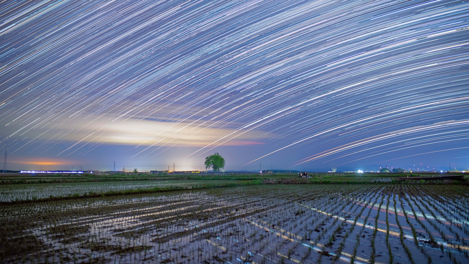 星空相冊(cè)丨“星禾”有約，初夏“黑土糧倉(cāng)”鋪展稻田星光畫卷