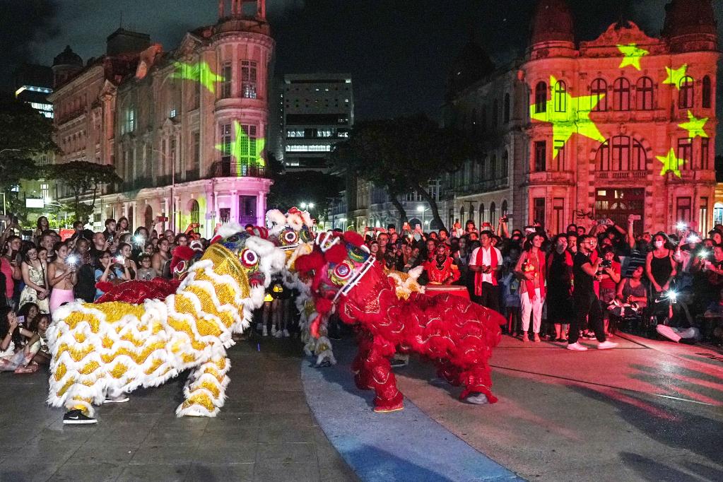 巴西累西腓舉行中國(guó)春節(jié)慶?；顒?dòng)