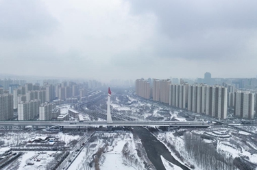 西寧迎來降雪