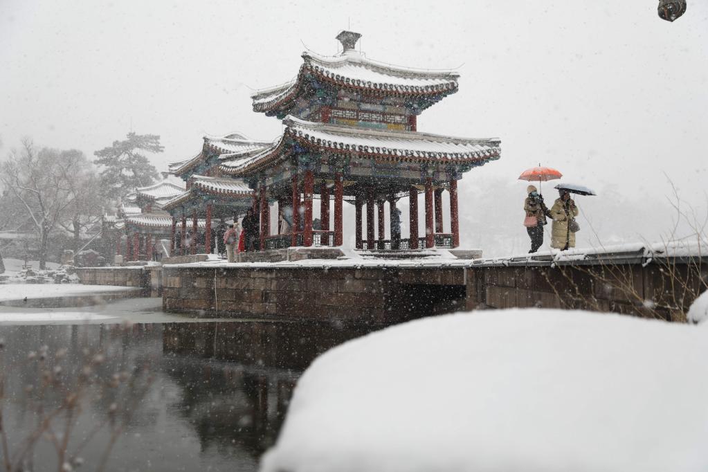 雪景如畫