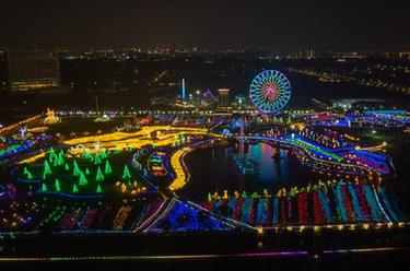 浙江寧波：避高溫，夜游旺